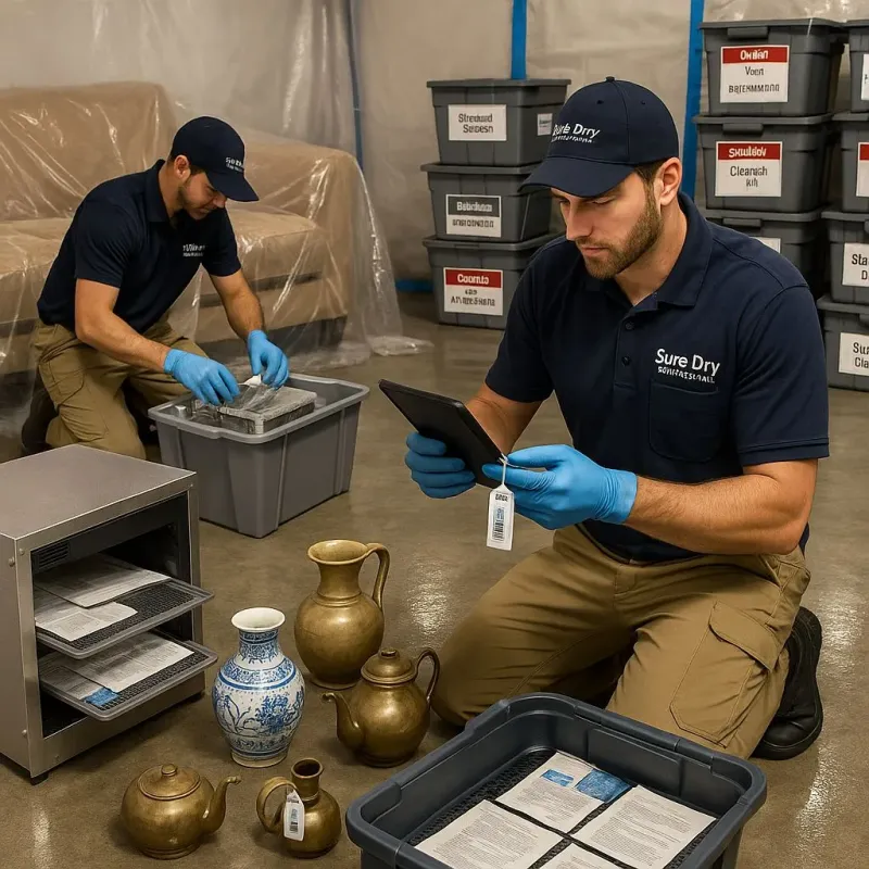 Content Protection and Restoration process in Charenton, LA