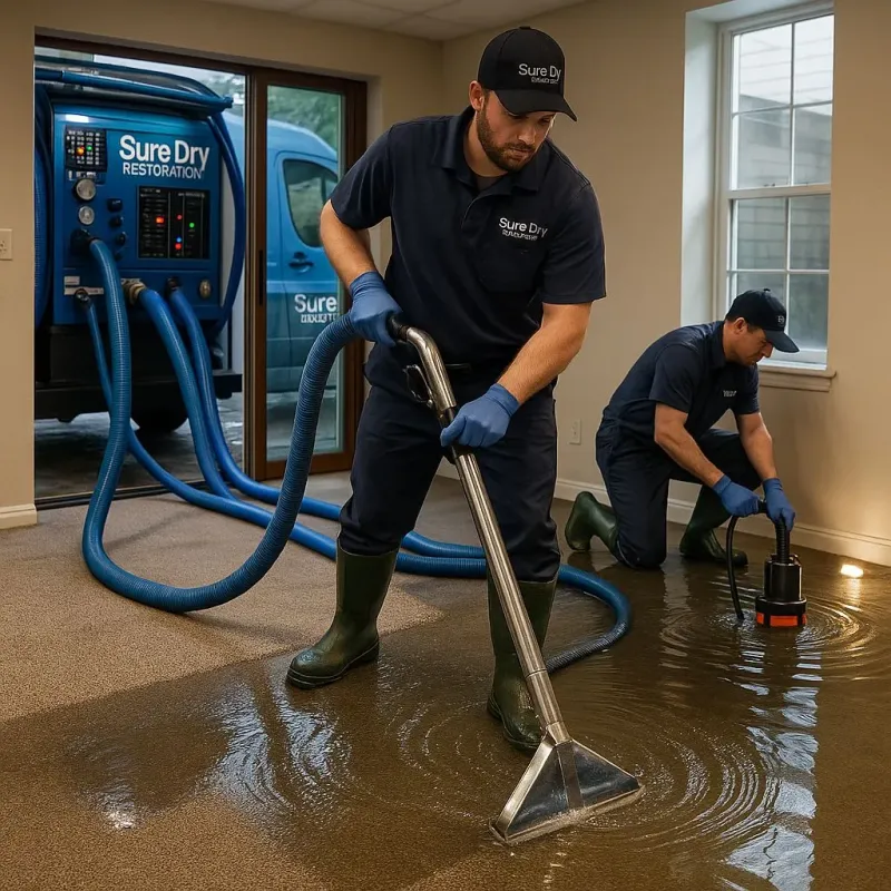 Water Extraction and Removal process in Charenton, LA